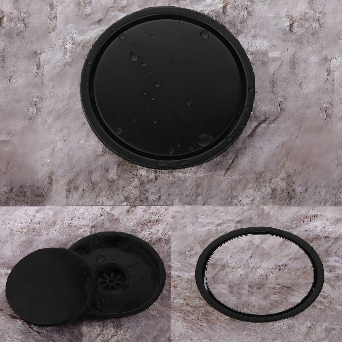 Coladera Central Doble Vista Milán